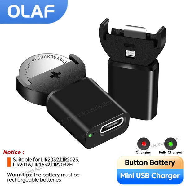 Type C Lithium Coin Cells Charger