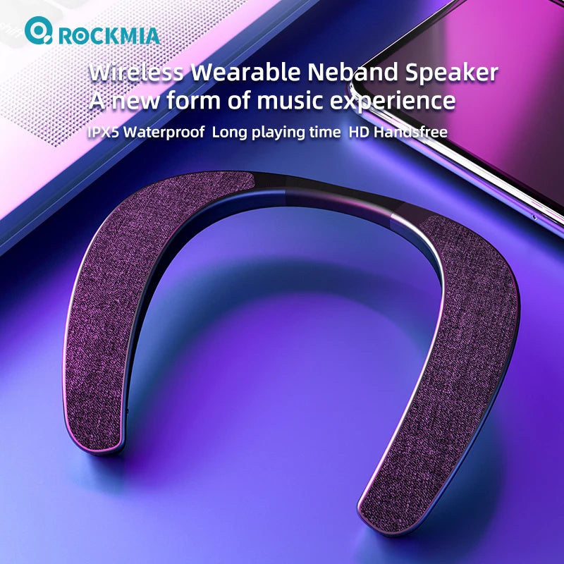 Rockmia EBS-905 3W*2 Neckband Bluetooth Speaker