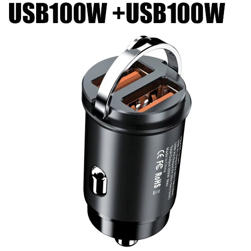 Mini 100W Car Charger