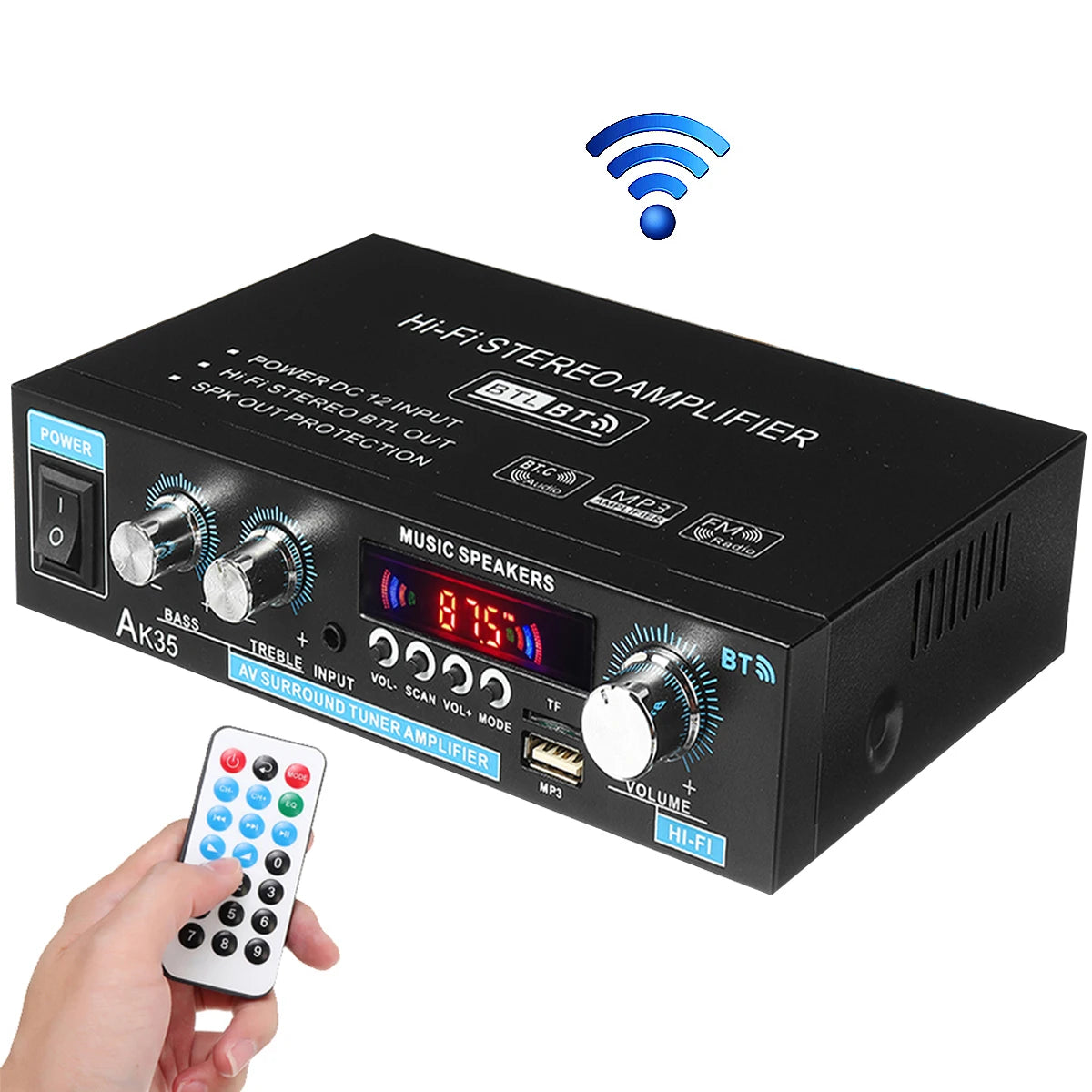 AK35 800W Home Digital Amplifier