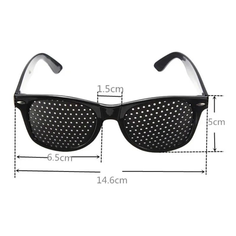 Anti-fatigue Vision Care Wearable Corrective Glasses Improve Stenopeic Pinhole Pin Hole Glasses Eye Protection For Men Women