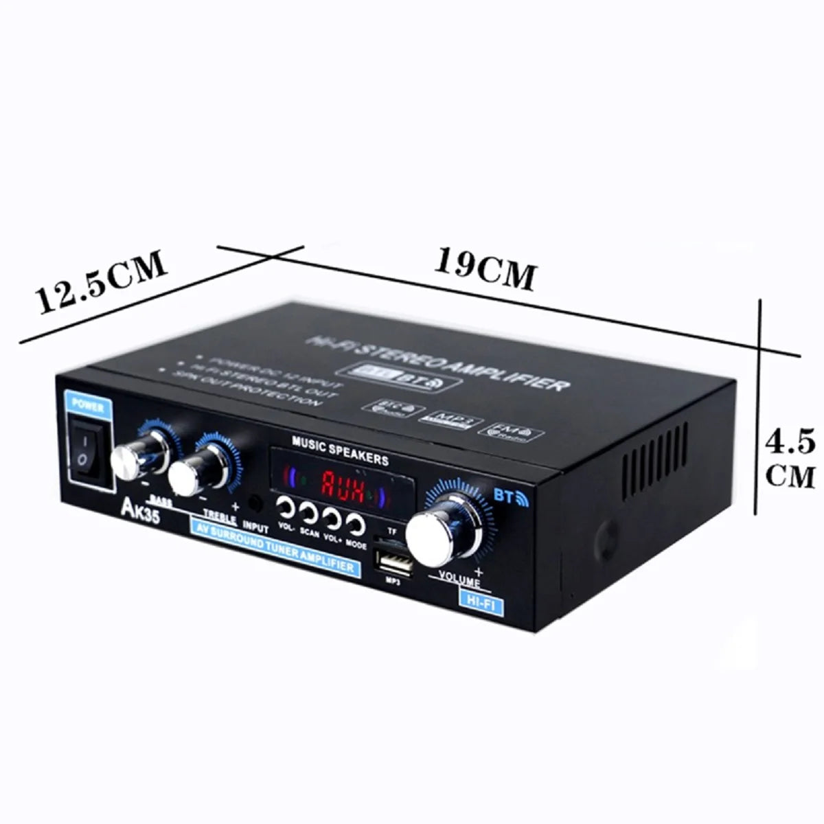 AK35 800W Home Digital Amplifier