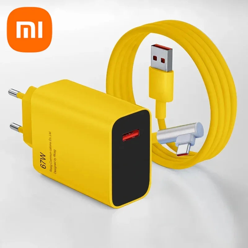 Xiaomi 67W Turbo USB Type C Charger Cable