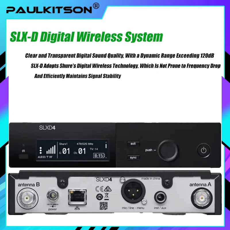 SLXD Wireless Microphone System