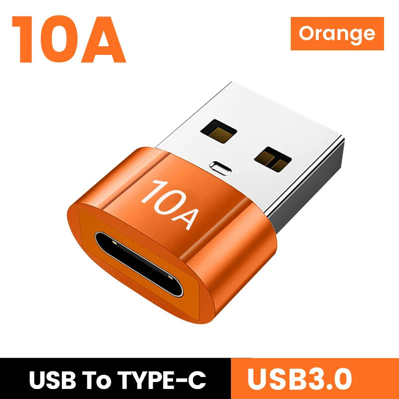 10A USB 3.0 to Type-C OTG Adapter