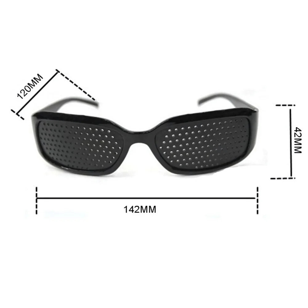 Anti-fatigue Vision Care Wearable Corrective Glasses Improve Stenopeic Pinhole Pin Hole Glasses Eye Protection For Men Women