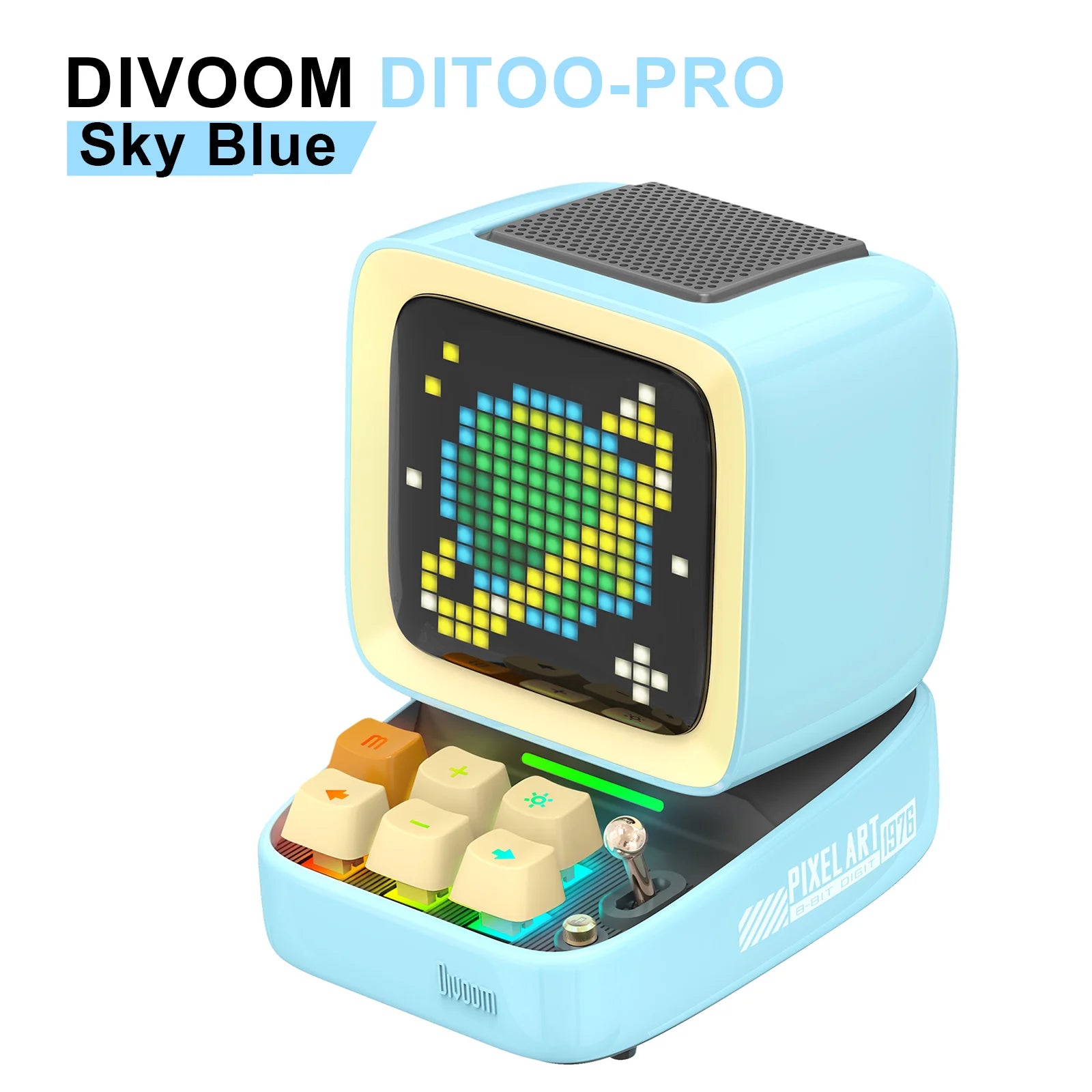 Divoom Ditoo-Pro Retro Bluetooth Speaker & Alarm Clock