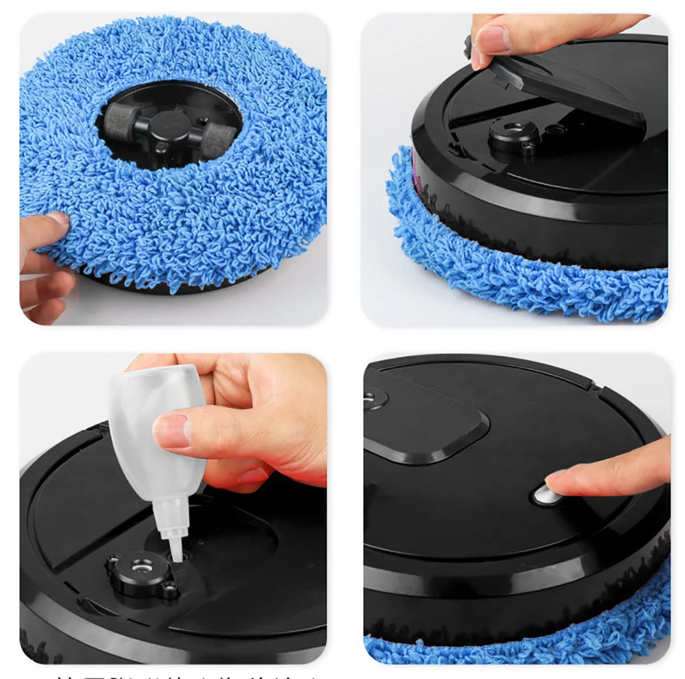 Robot Cleaner 3-in-1 Smart Floor Mopping & Sweeping Machine