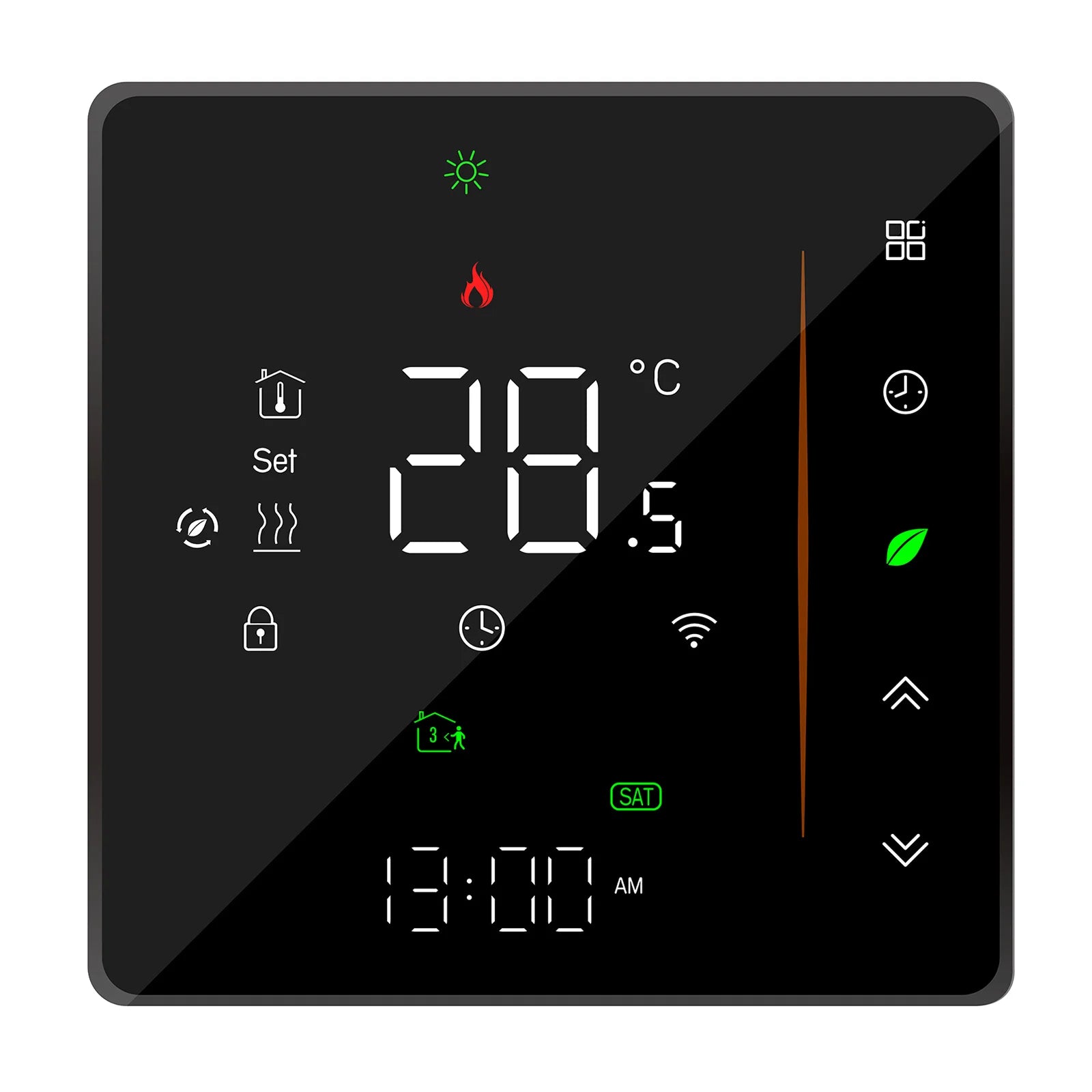 WiFi Smart Thermostat with Voice & App Control