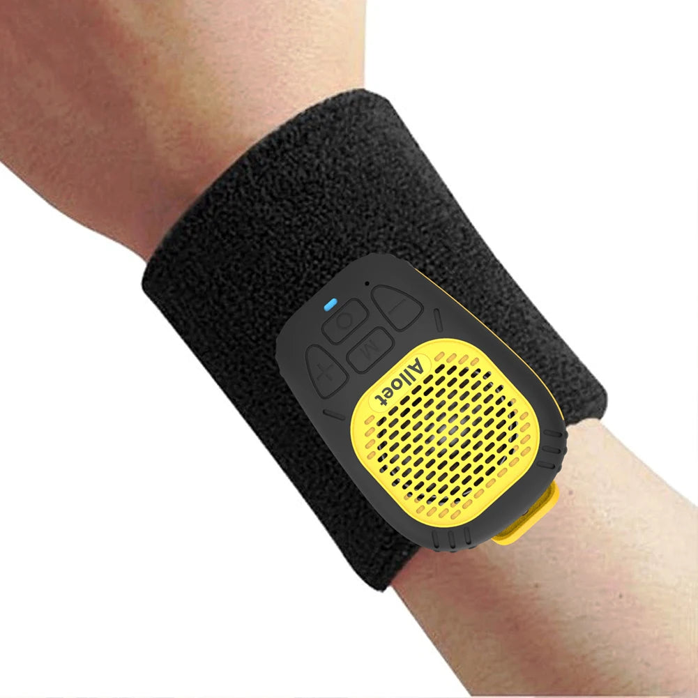 Wearable Bluetooth Magnetic Clip-On Speaker with Strap