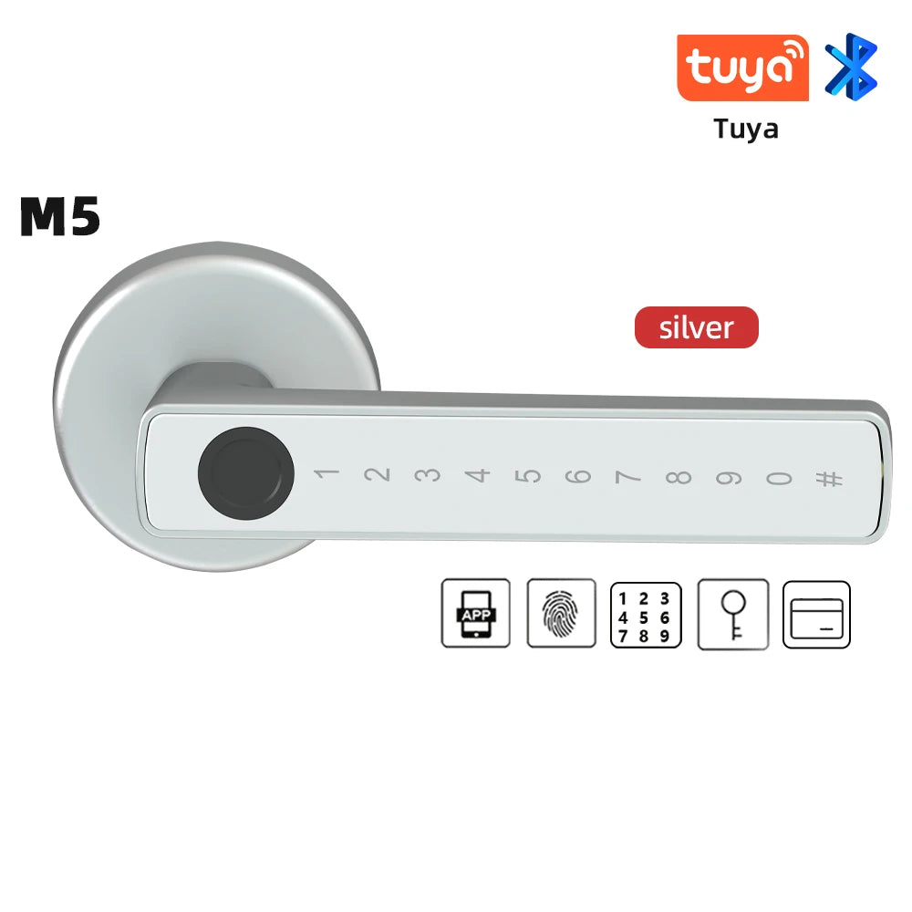 RAYKUBE M5 Tuya BLE Smart Fingerprint Door Lock