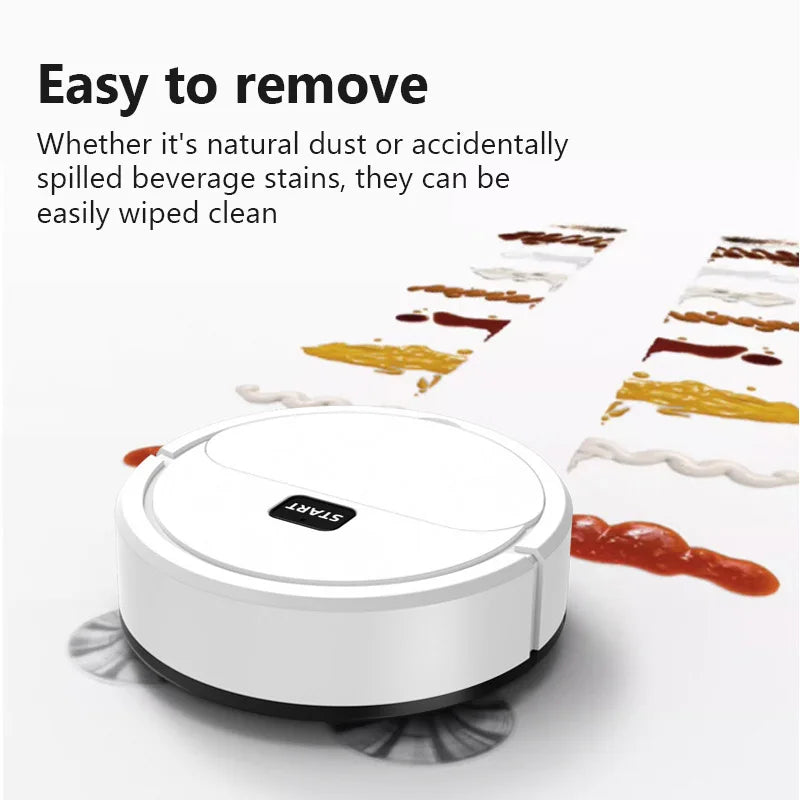 3-in-1 Smart Sweeping Robot – Vacuum, Sweep, and Mop