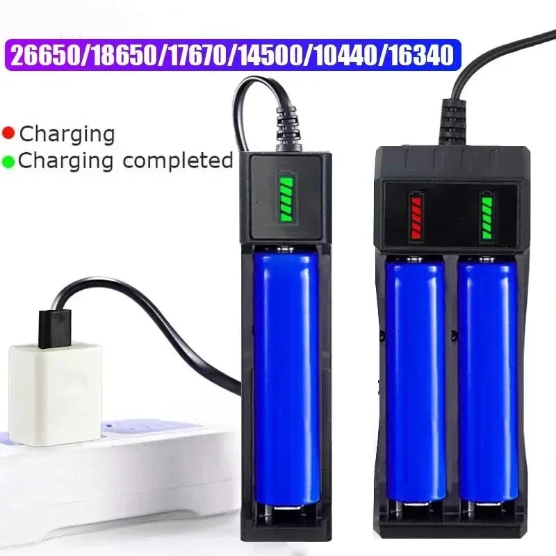 Dual 18650 Battery Charger