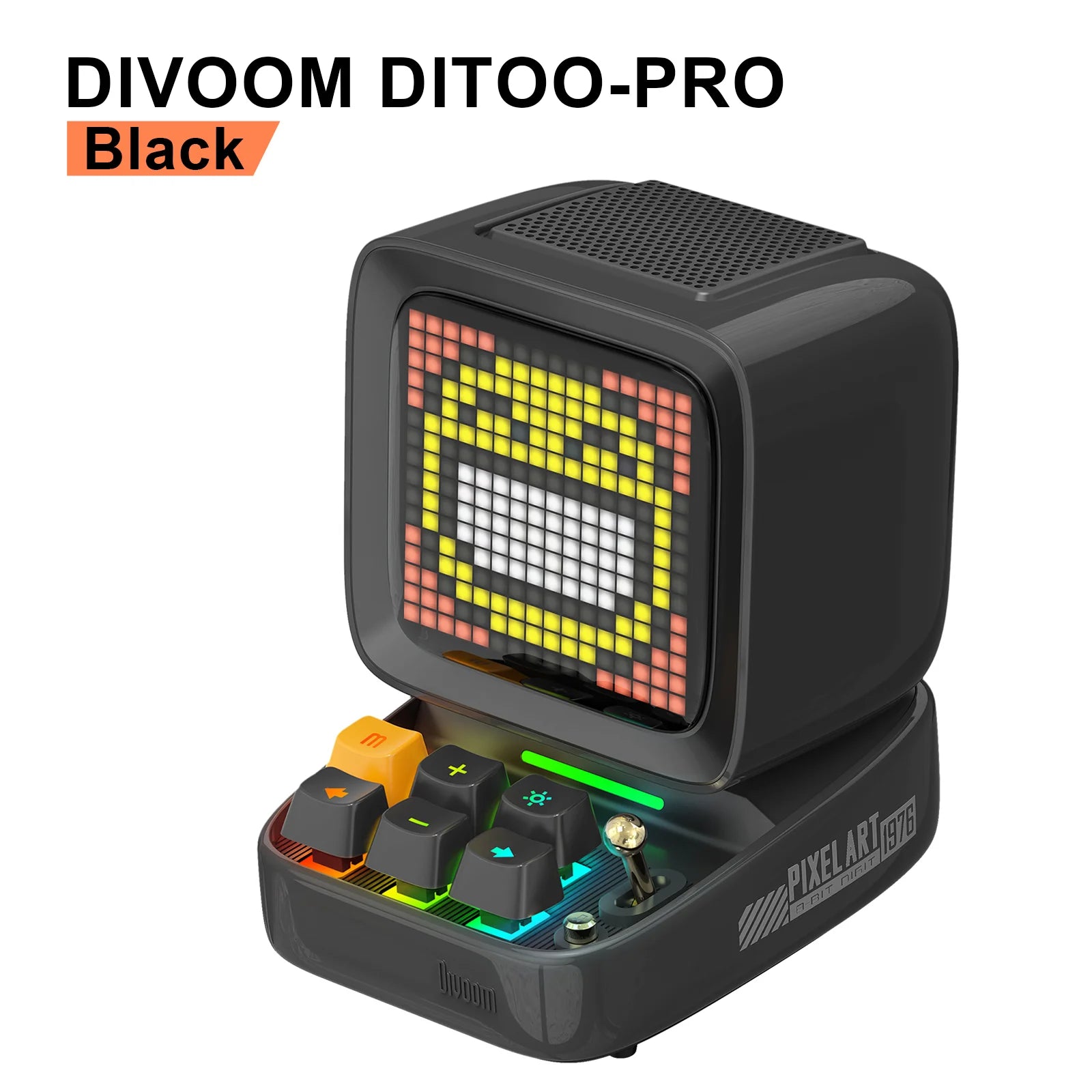 Divoom Ditoo-Pro Retro Bluetooth Speaker & Alarm Clock