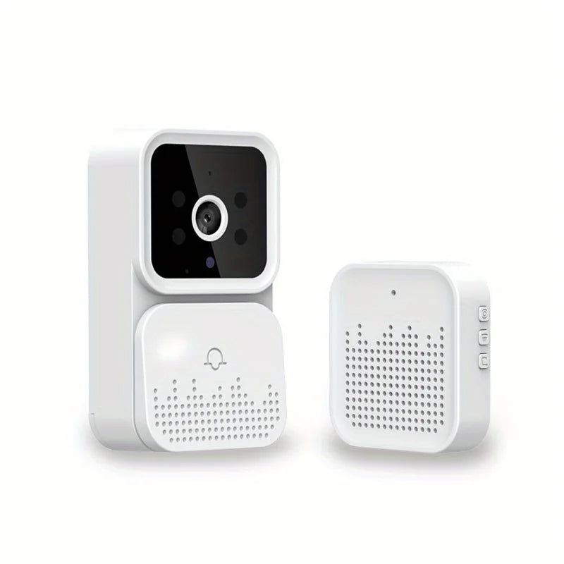 Wireless Smart Video Doorbell with Night Vision & 2-Way Audio