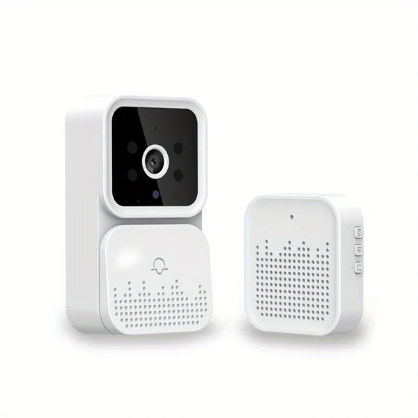 Wireless Smart Video Doorbell with Night Vision & 2-Way Audio