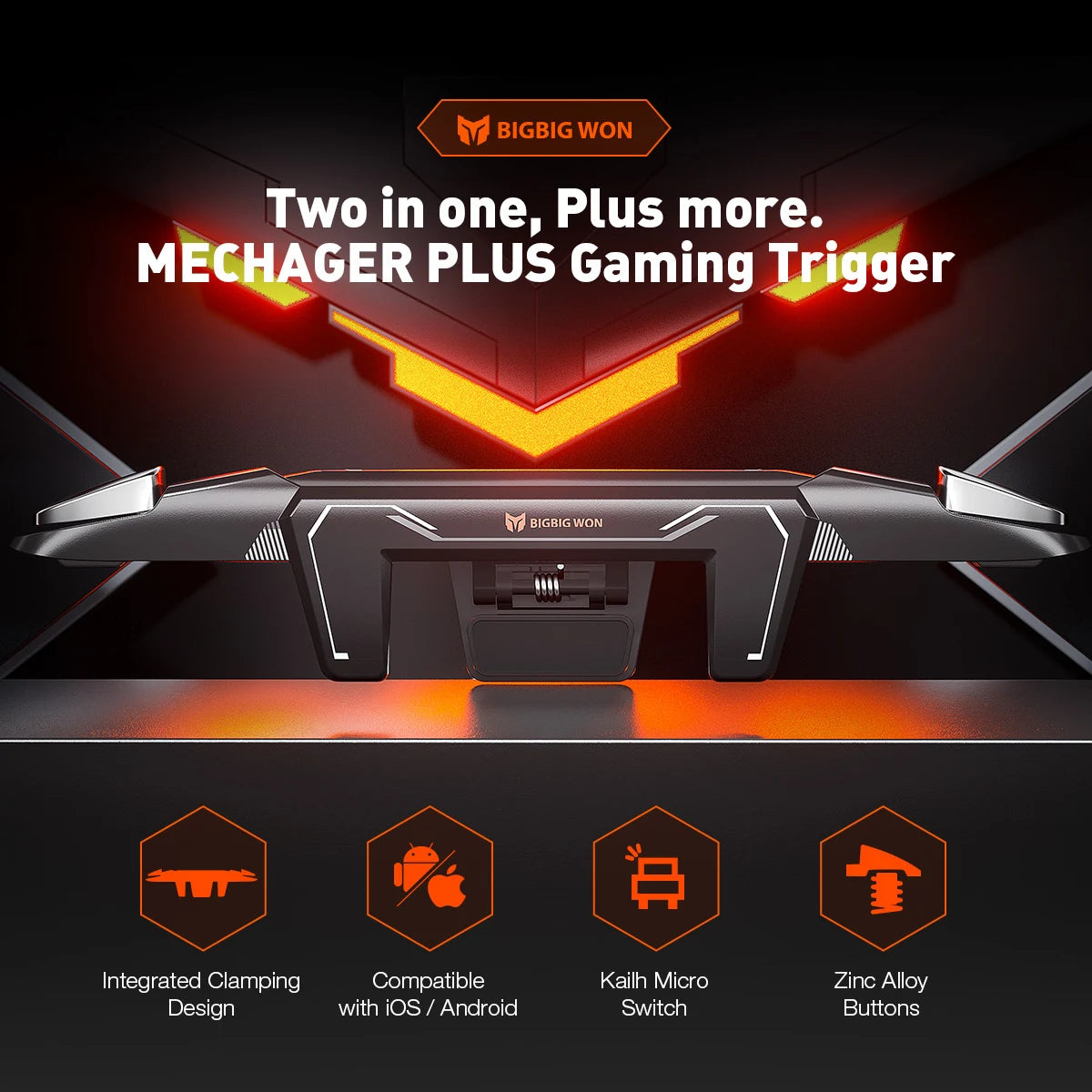 BIGBIG WON Mechager Plus M3 Mobile Gaming Triggers Controllers