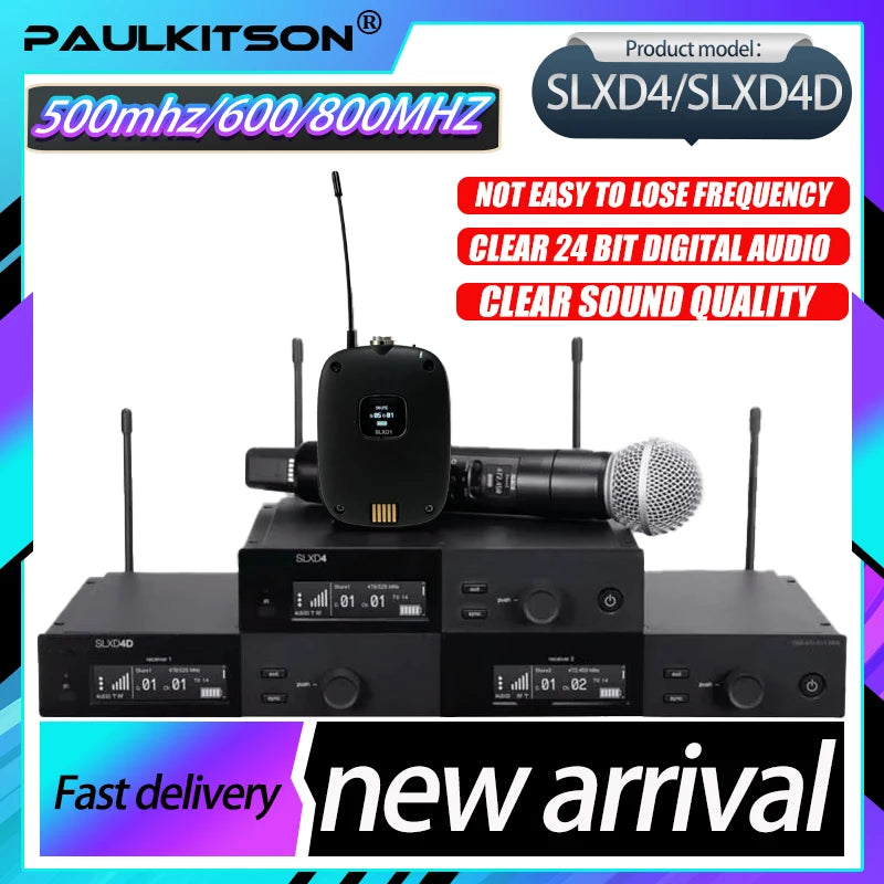 SLXD Wireless Microphone System