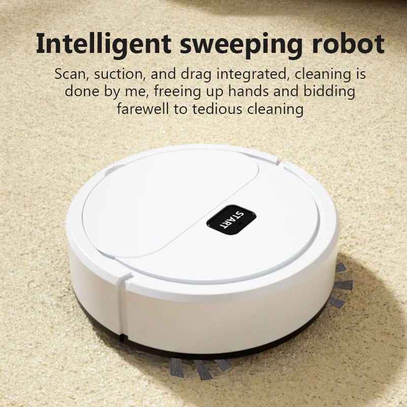 3-in-1 Smart Sweeping Robot – Vacuum, Sweep, and Mop