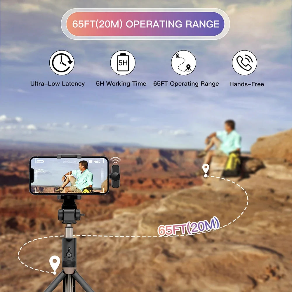 Wireless Lavalier Microphone for iPhone & Android