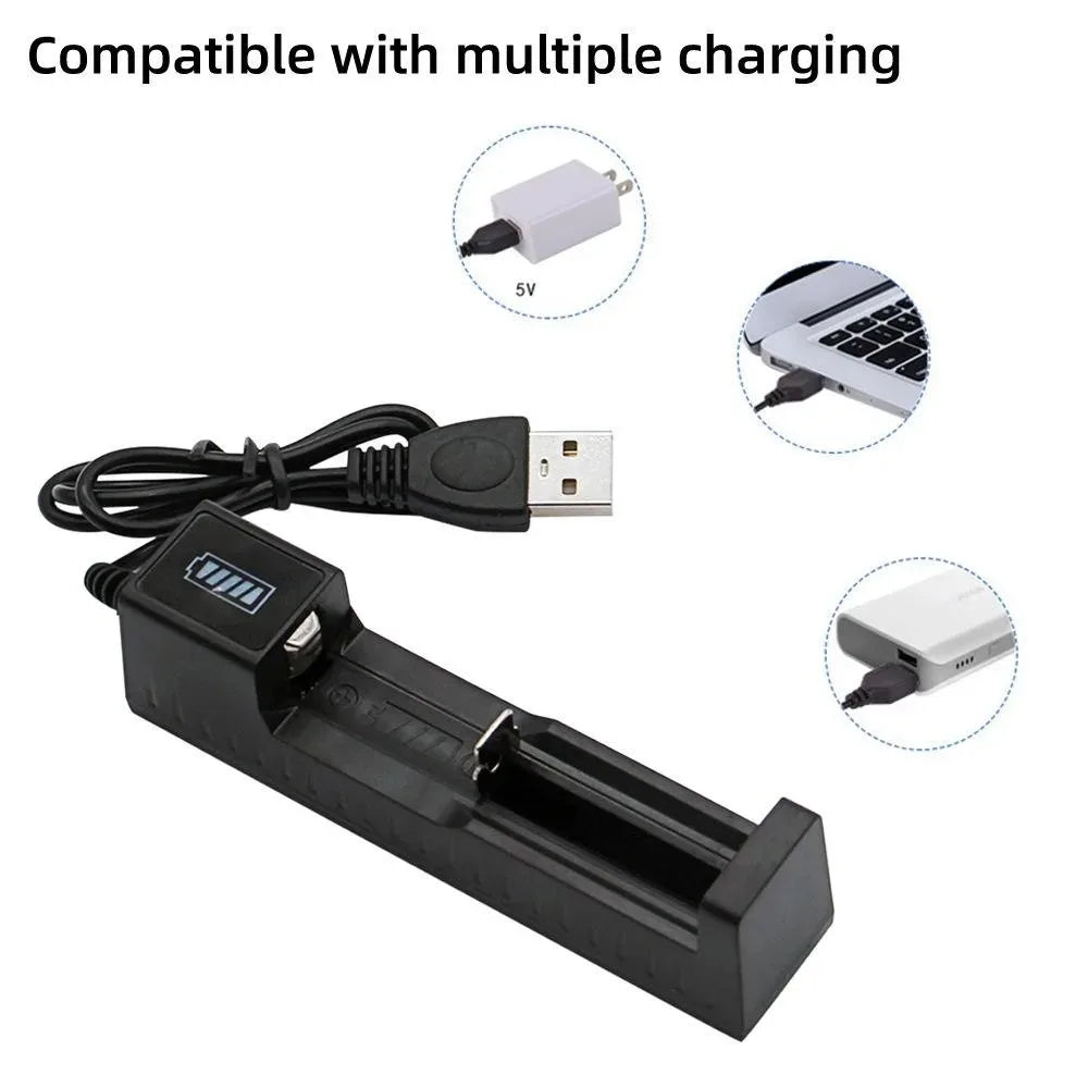 Dual 18650 Battery Charger