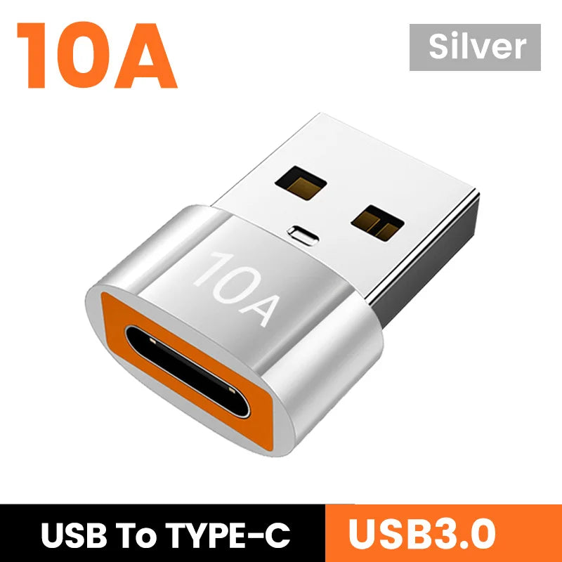 10A USB 3.0 to Type-C OTG Adapter