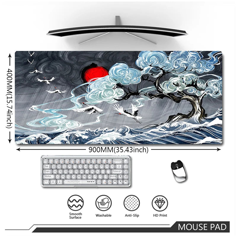 Chinese Style Gaming Mouse Pad