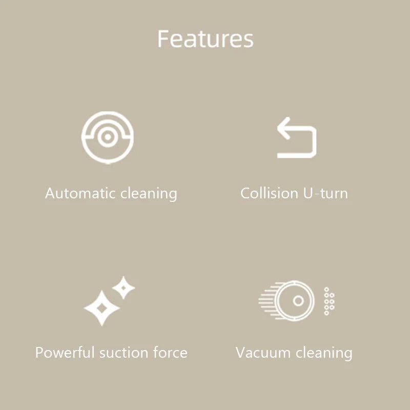 3-in-1 Smart Sweeping Robot – Vacuum, Sweep, and Mop