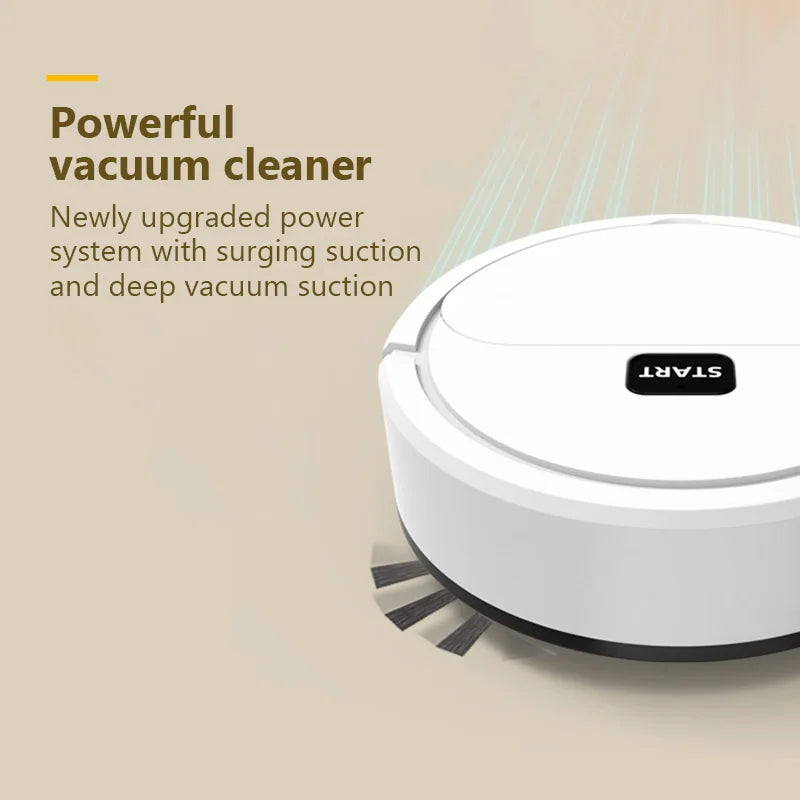 3-in-1 Smart Sweeping Robot – Vacuum, Sweep, and Mop